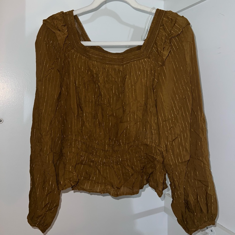 Long sleeve blouse